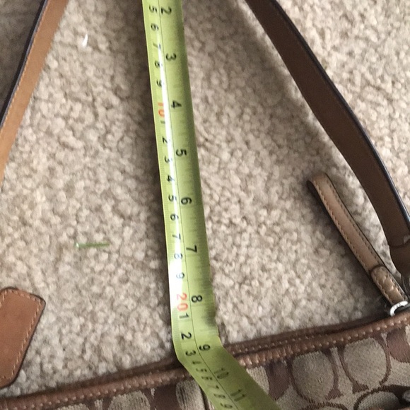 Coach signature slim shoulder bag 3577 - Picture 8 of 13